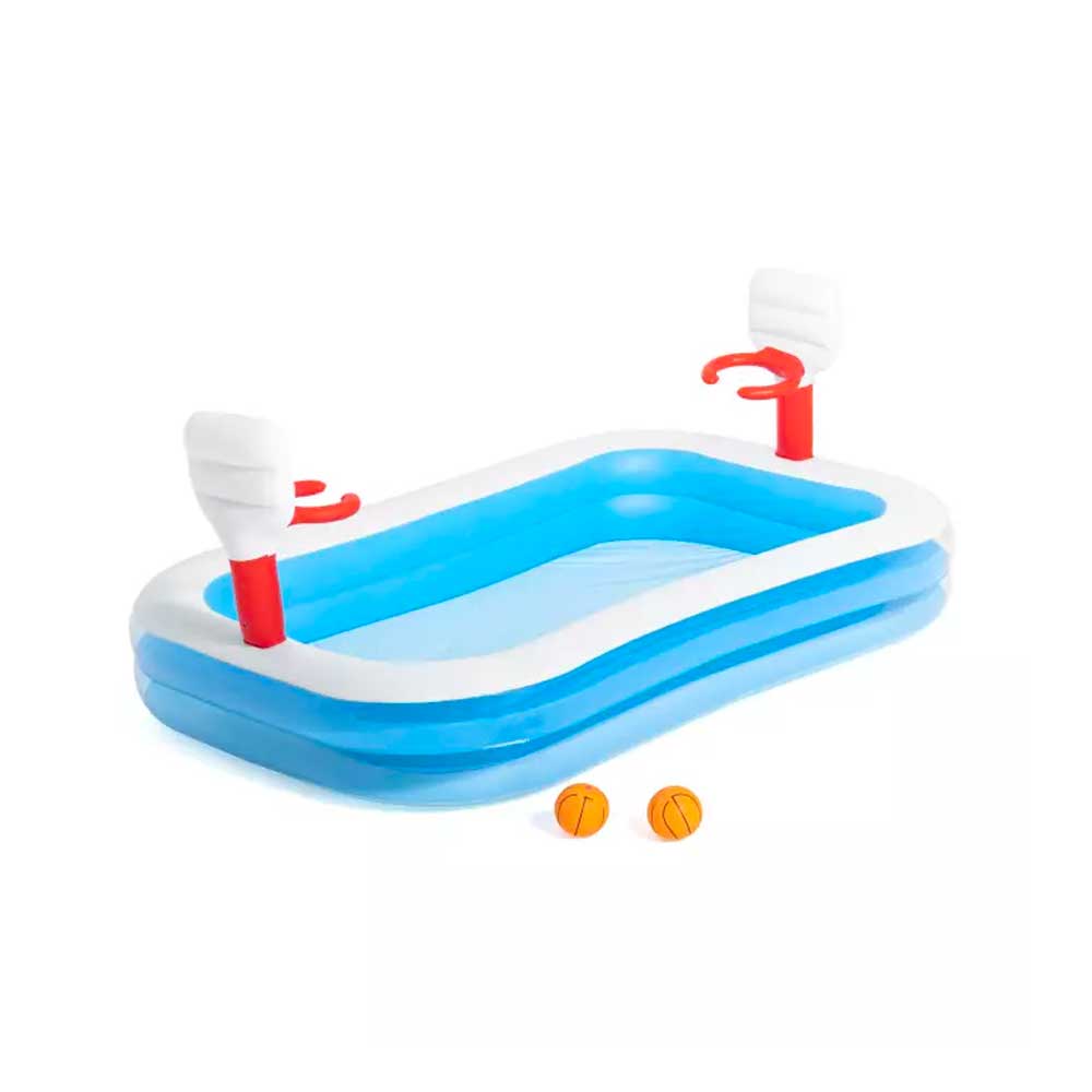 Bestway Piscina Gonfiabile Basketball 251X168X102H Cm
