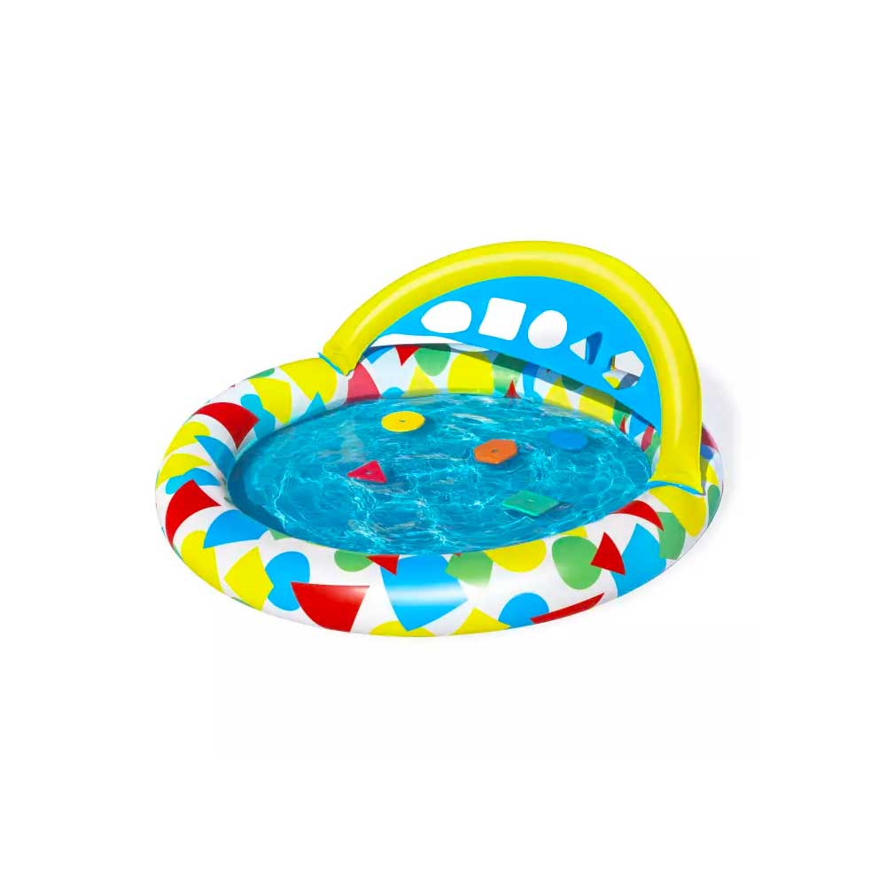 Bestway Piscina Gonfiabile Per Bimbi Splas & Learn 120X117X46H Cm