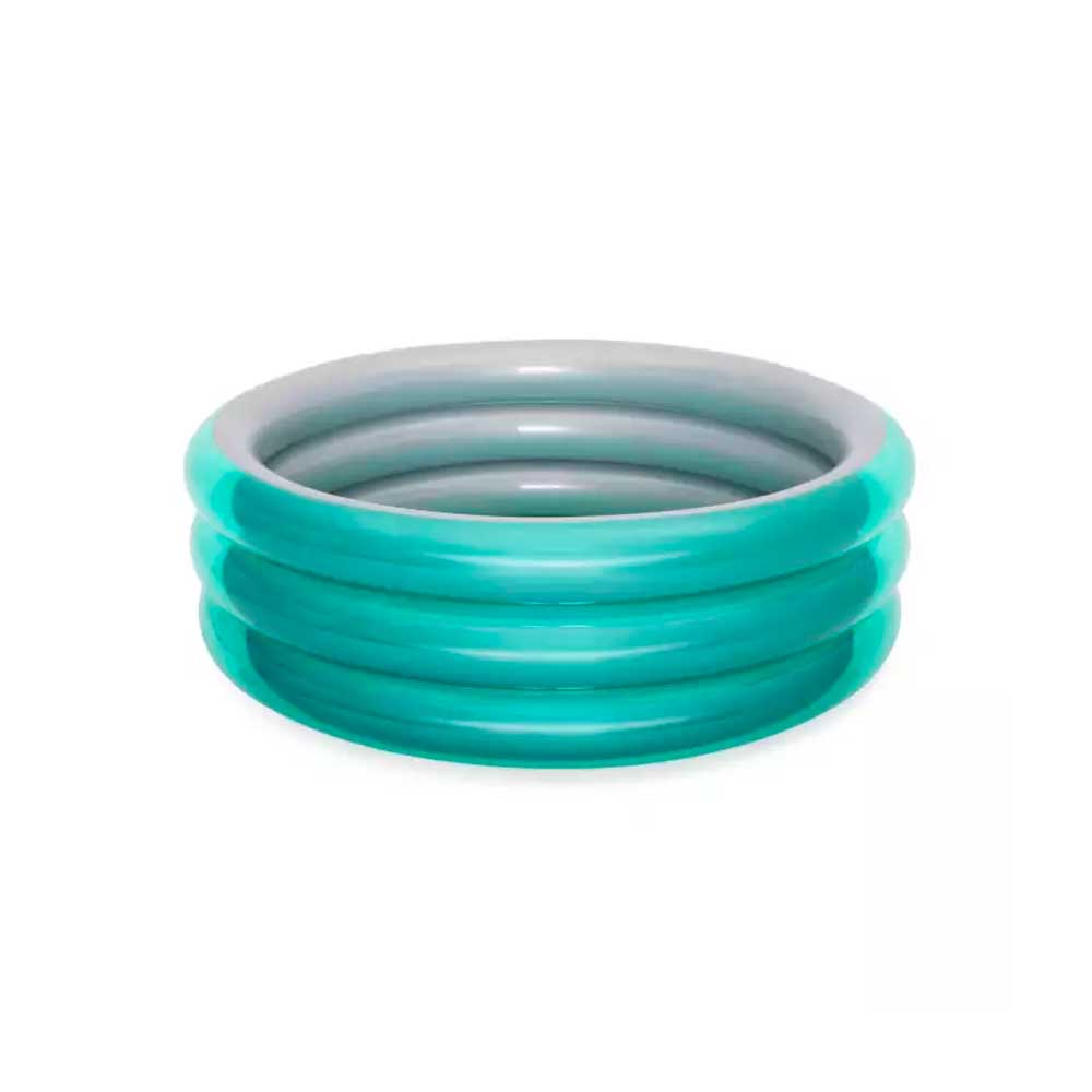 Bestway Piscina Gonfiabile Big Metallic A 3 Anelli Diametro 170X53H Cm