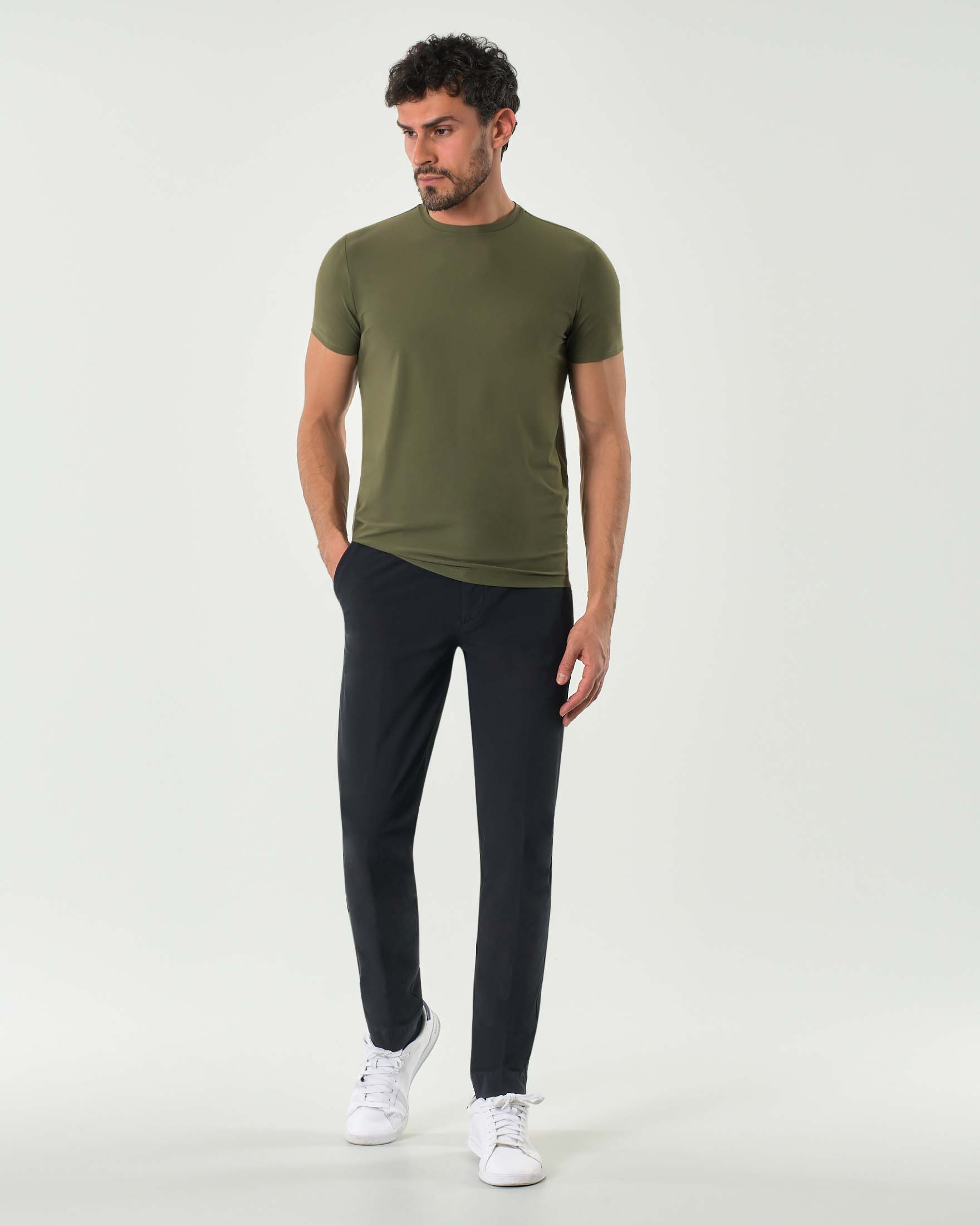 Pantalone R.R.D.Surflex Chalk Week End Light Pant blu in tessuto tecnico stretch