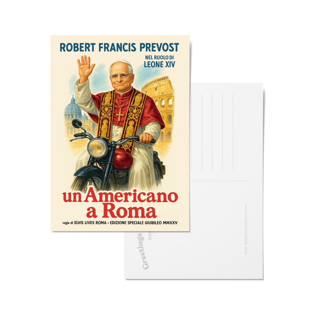 Cartolina Papa Americano
