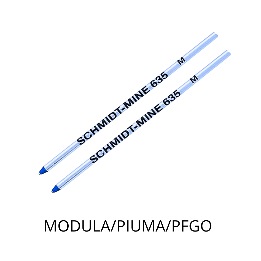 Ricambio - Forever Pininfarina - Ricarica Ink Modula Piuma PFGO  - Blu - 2 pezzi