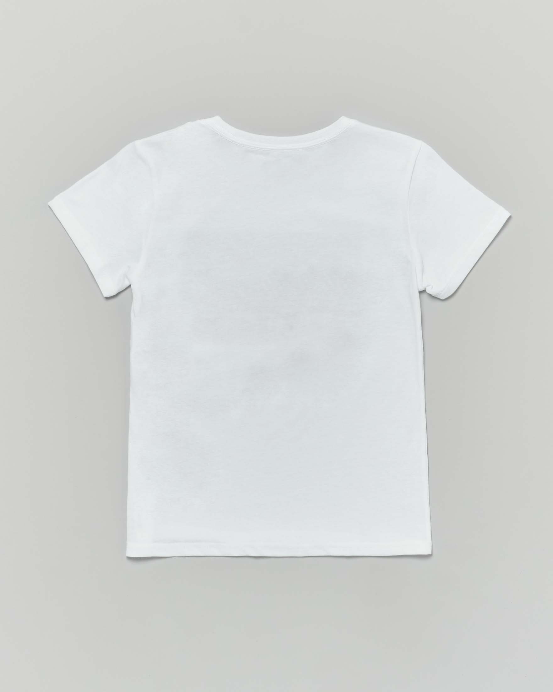 T-shirt Levi's bianca mezza manica con logo heroel frontale