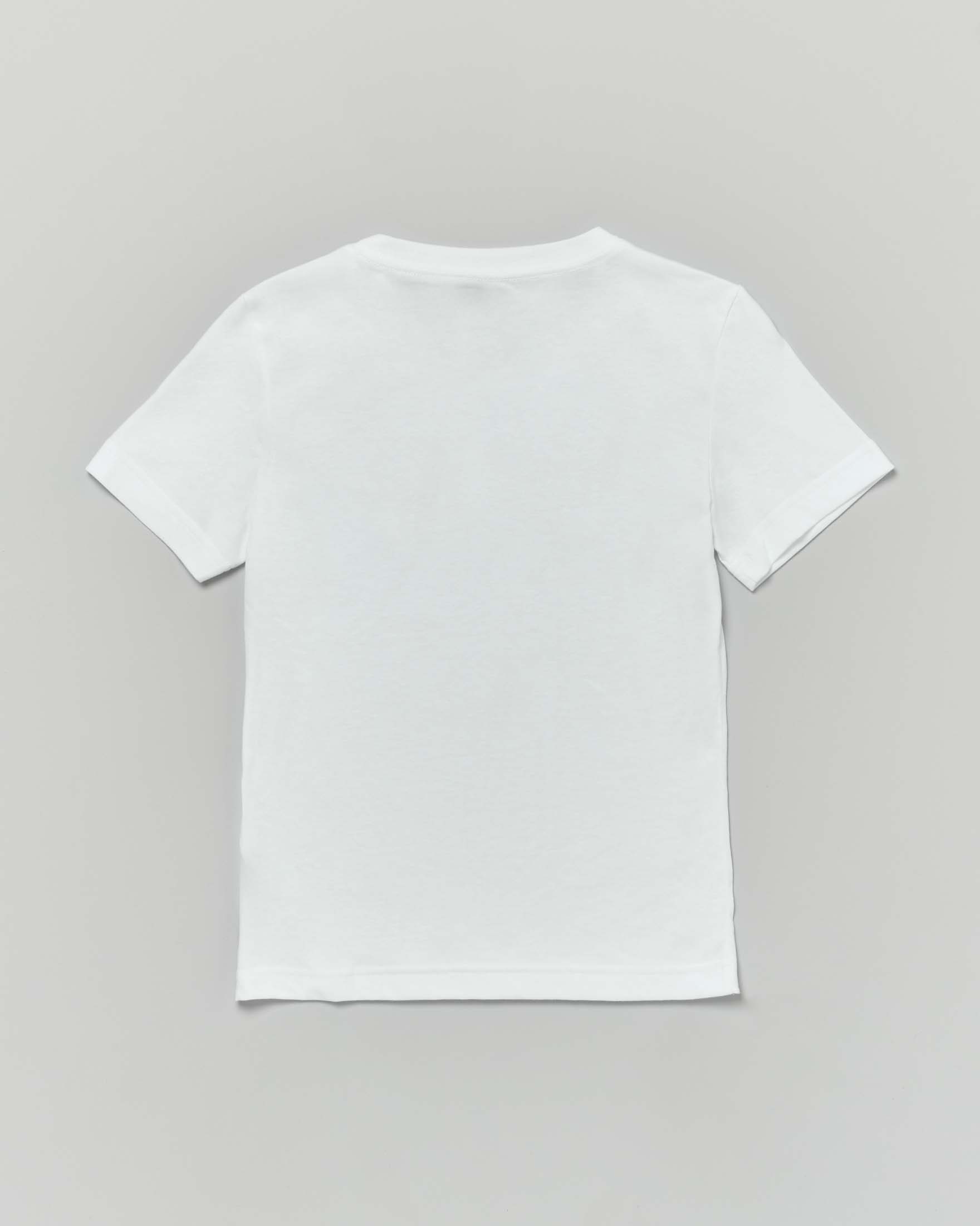 T-shirt Levi's bianca mezza manica con logo batwing in grafica onde