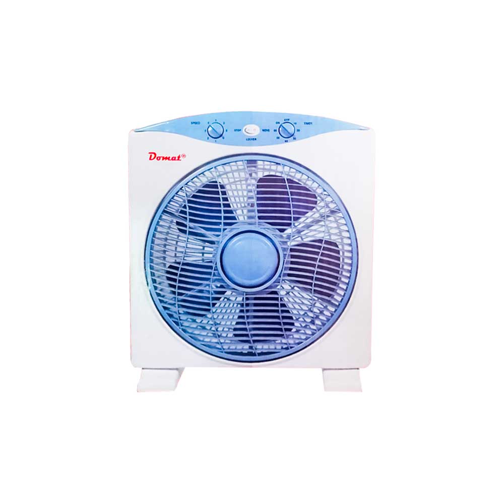 Domat Ventilatore Box Fan Con 3 Velocità 45W 