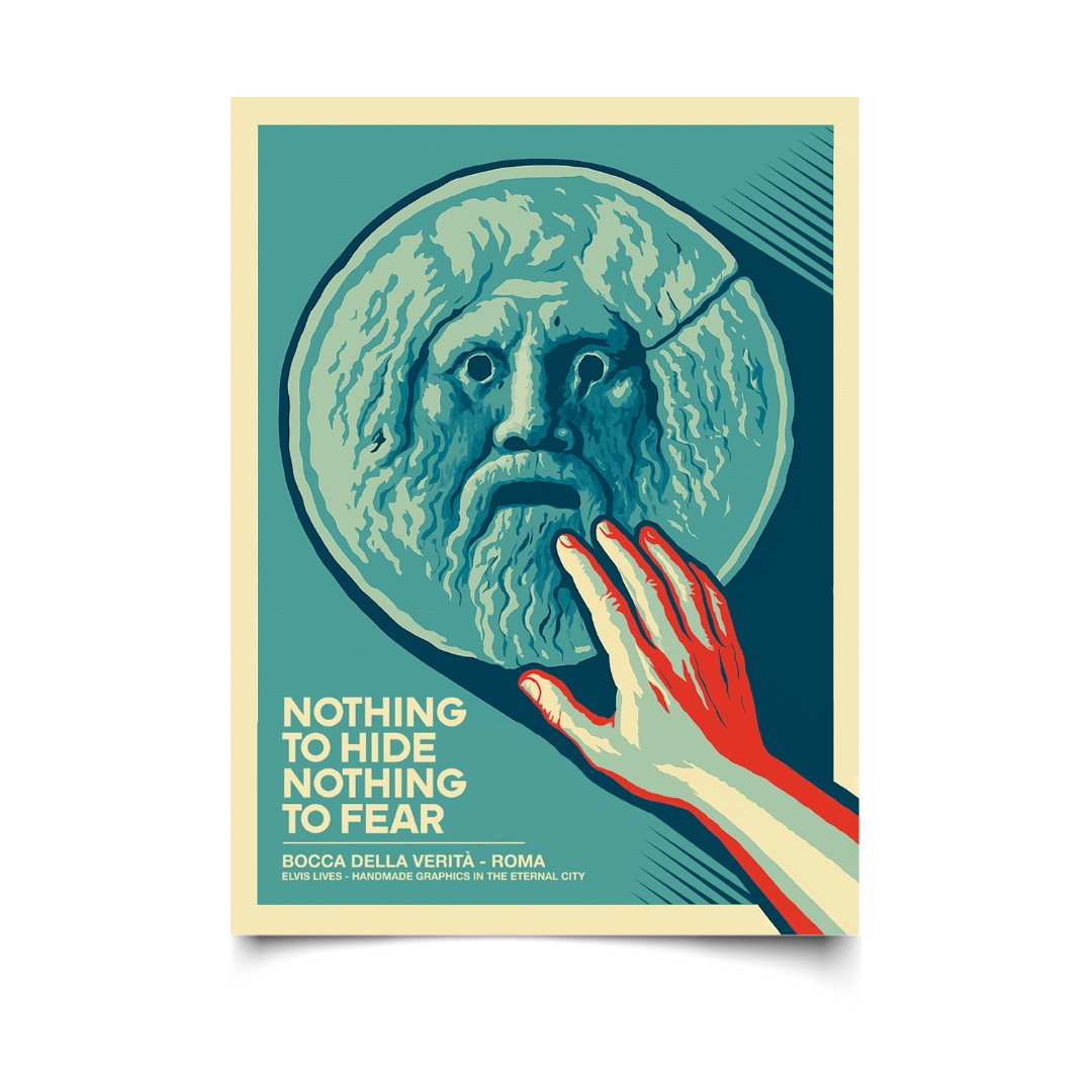 Poster Bocca della Verità