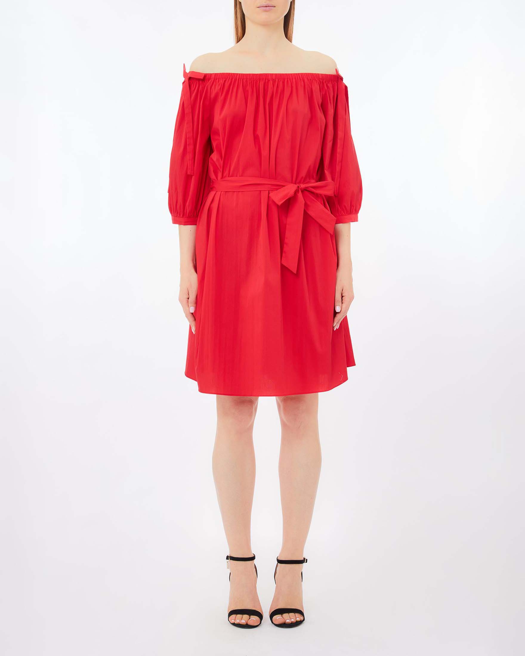 ワンピースその他 LIU JO CHEMISIER POPELINE DRESS Abito chemisier in popeline colore muschio verde | Liu Jo