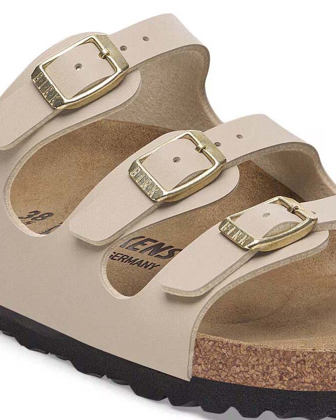 サンダル・ミュール BIRKENSTOCK 1029450 Sandals Sandalo Florida a tre cinturini Birkenstock Three-Strap Comfort Footbed Slide Sandal