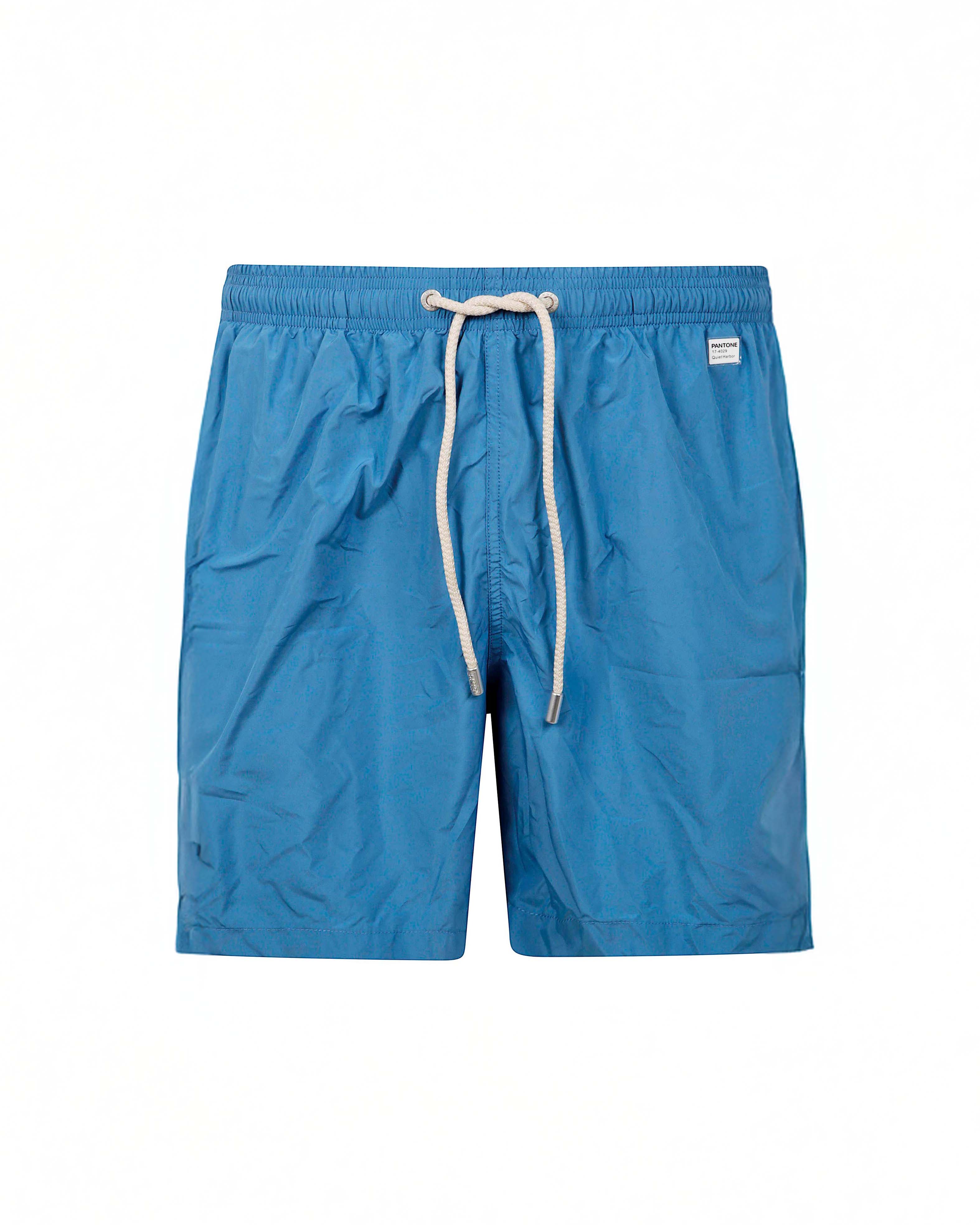 Boxer mare Pantone MC2 Saint Barth blu avio tinta unita