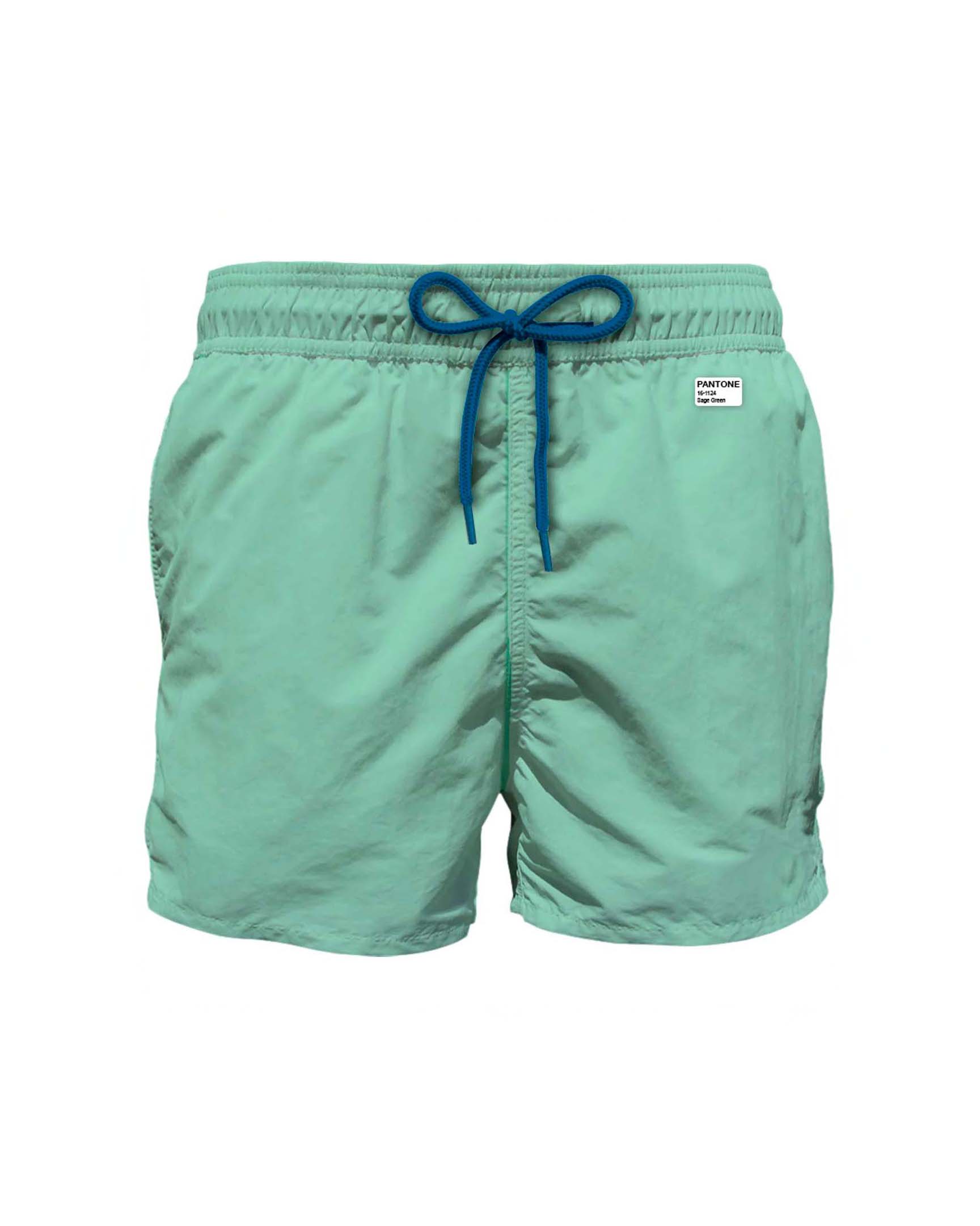 Boxer mare Pantone MC2 Saint Barth salvia tinta unita