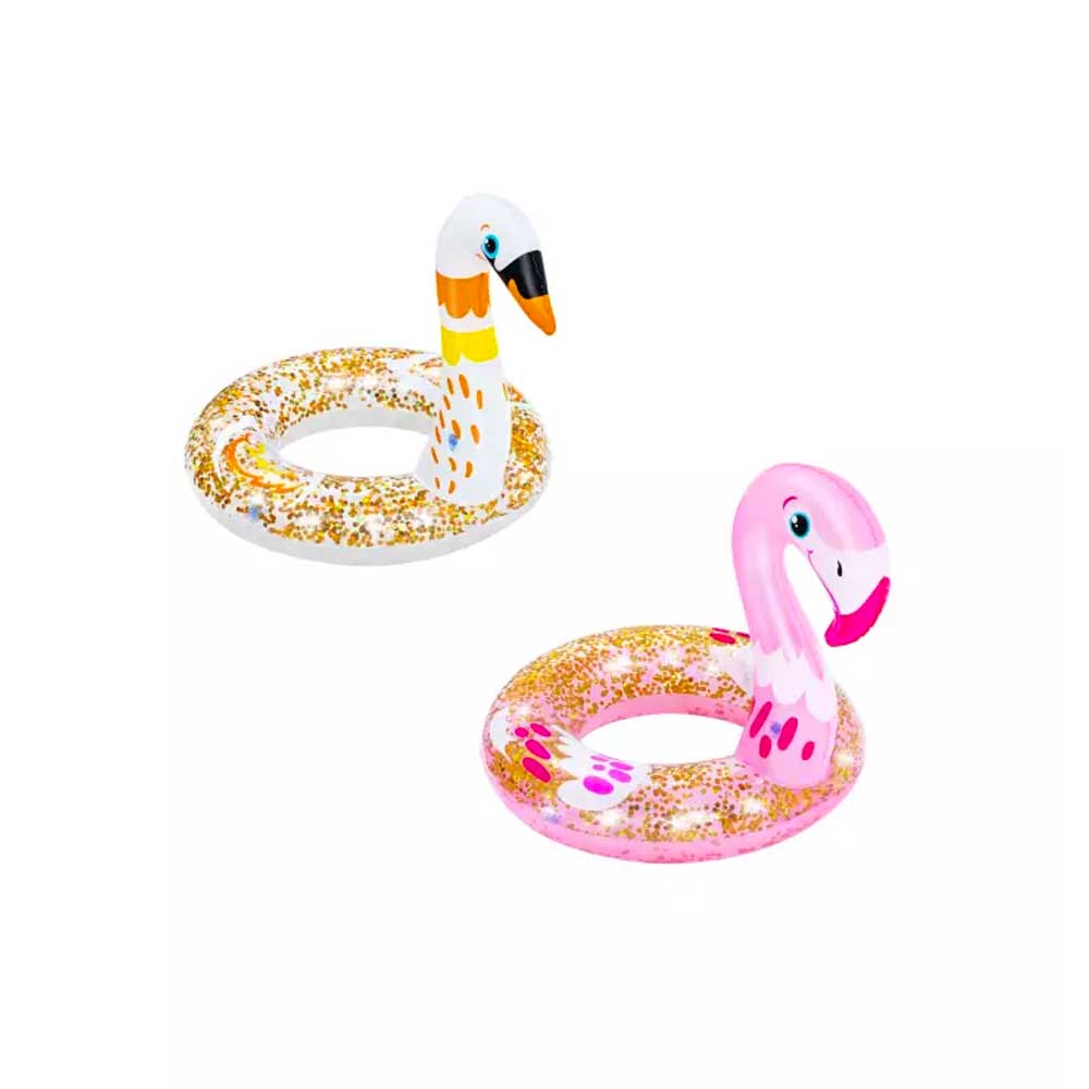 Bestway Salvagente Gonfiabile Animal Glitter Diametro 61 Cm