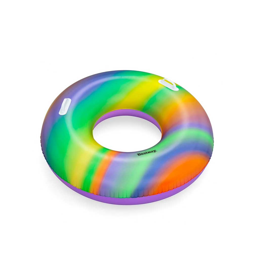 Bestway Salvagente Gonfiabile Fashion Rainbow Diametro 119 Cm