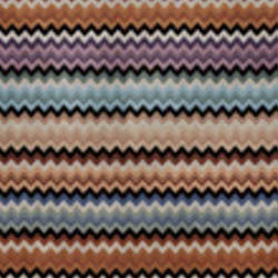 Asciugamano Adam in spugna di cotone a fantasia chevron multicolor
