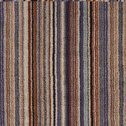 Tappetino da bagno Jazz a fantasia chevron nelle nuance del bruciato