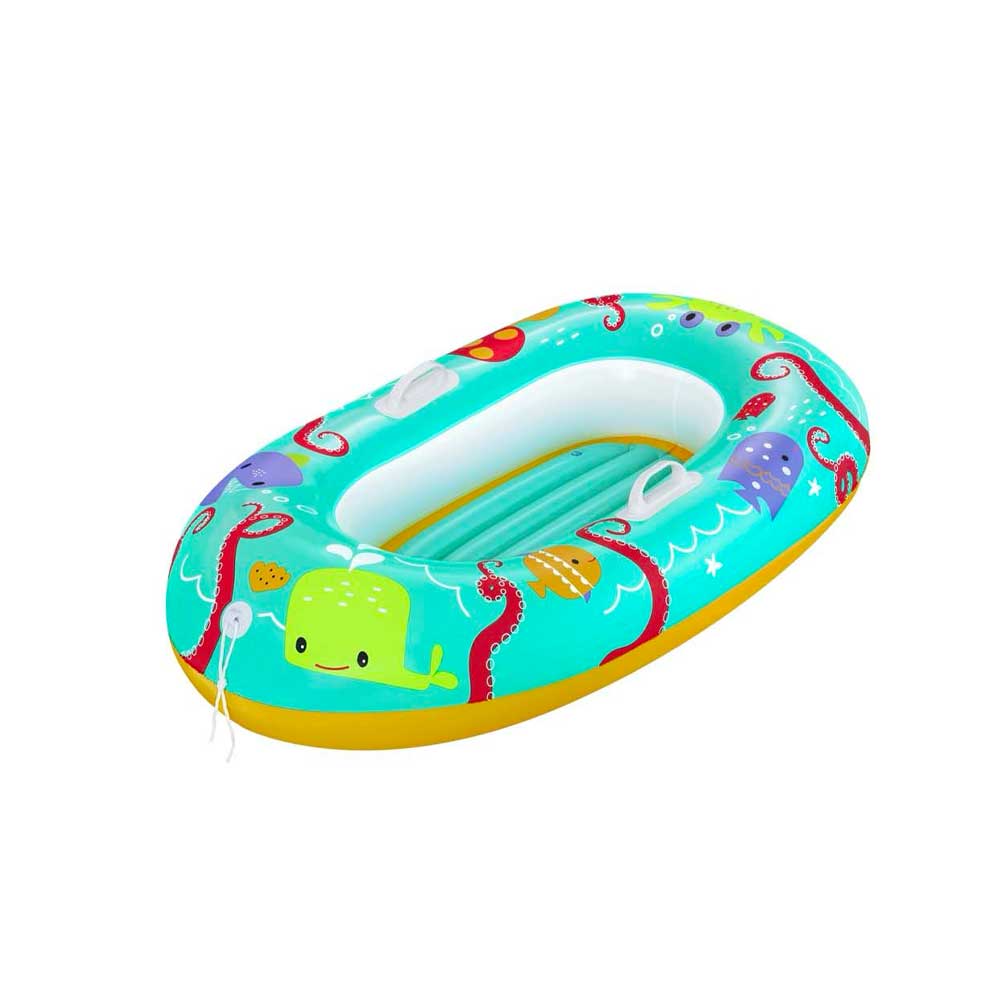 Bestway Canottino Gonfiabile Happy Crustacean 119X79 Cm