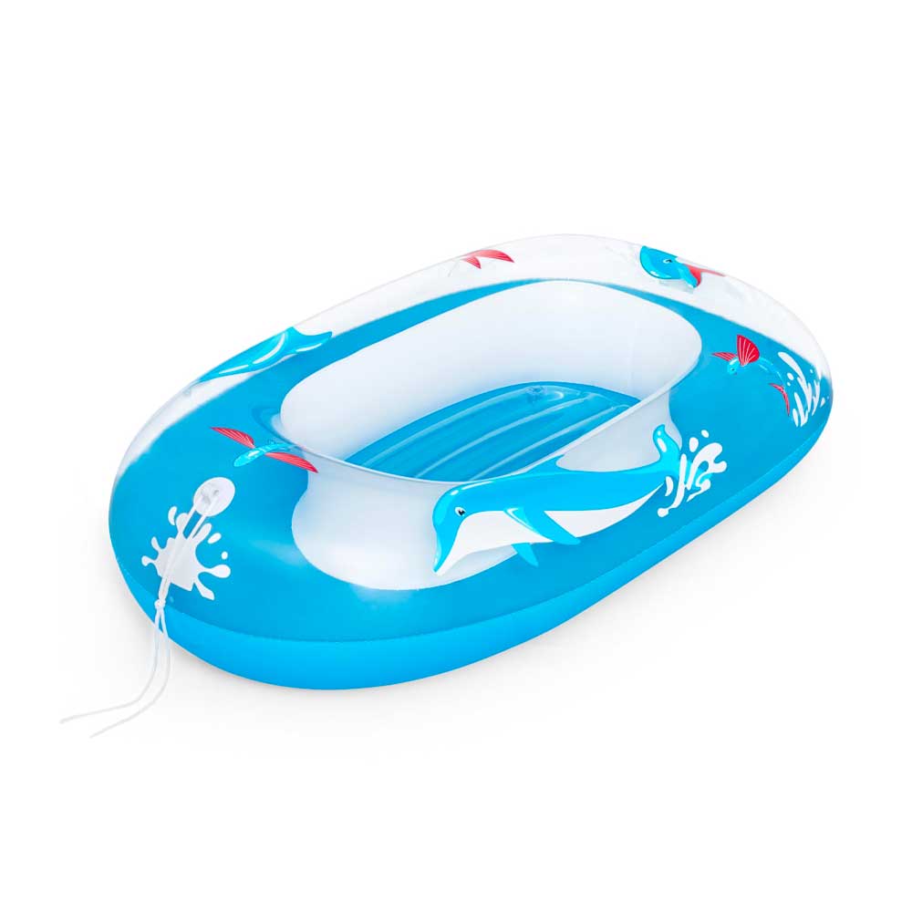 Bestway Canottino Gonfiabile Dolphin 102X69 Cm