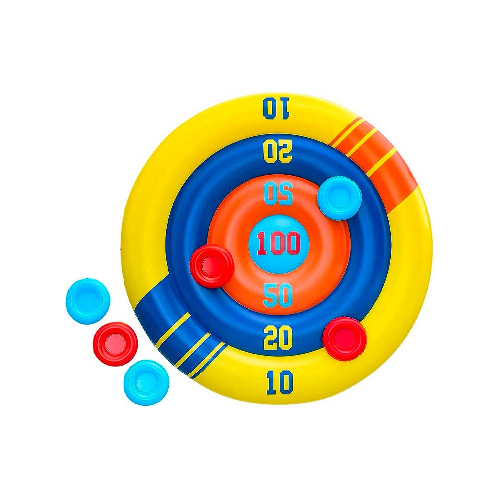 Bestway Gioco Gonfiabile Disc Champion Diametro 140 Cm
