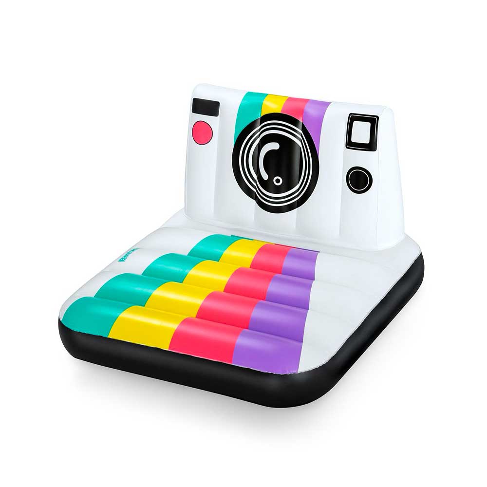 Bestway Poltrona Gonfiabile Fashion Polaroid 95X95X68,6H Cm