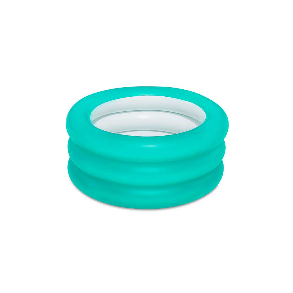 Bestway Piscina Gonfiabile Tonda A 3 Anelli Diametro 70X30H Cm
