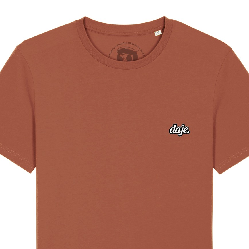 T-Shirt Daje Logo - Rust