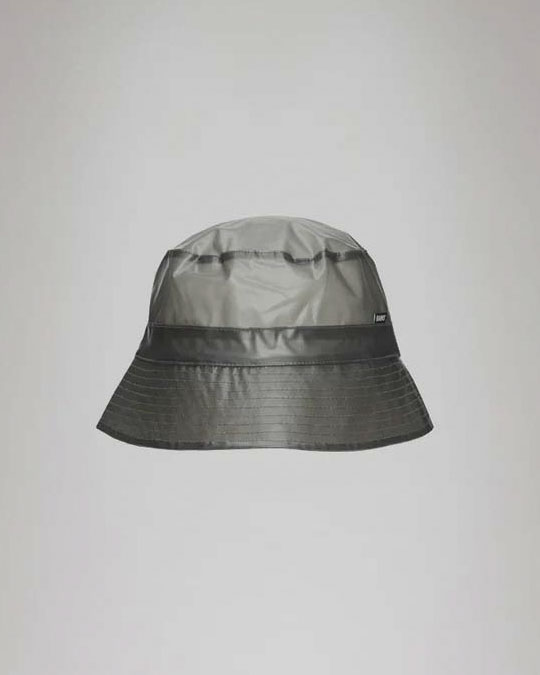 Cappello a pescatore da pioggia Bucket hat Rains grigio