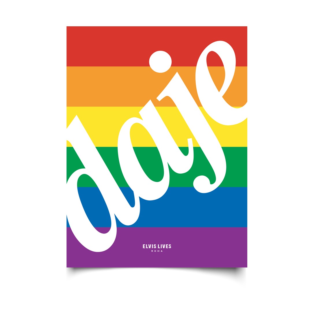 Poster Daje - Rainbow