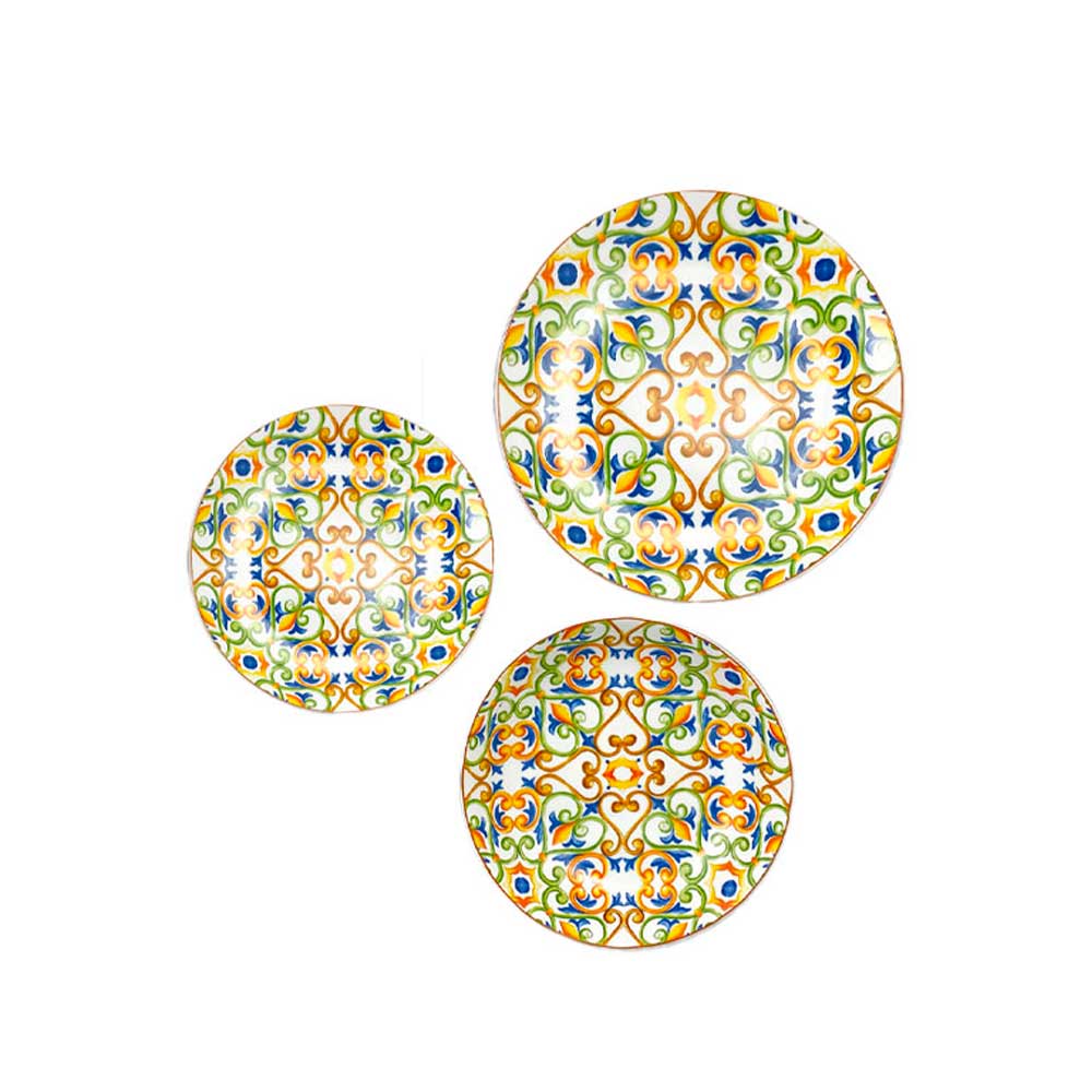 Arca Servizio 18 Piatti Marrakech In Porcellana