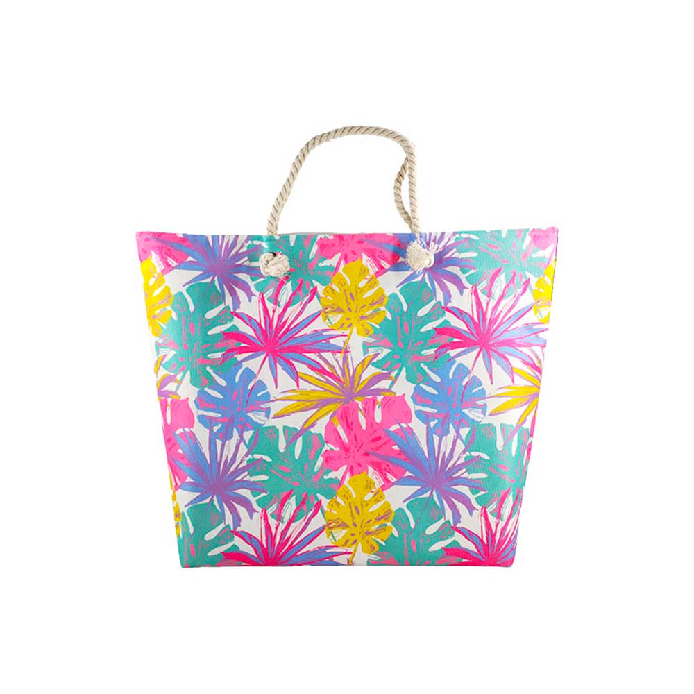 Coveri Collection Borsa Mare Cordata Multicolored Jungle 65X17X50H Cm
