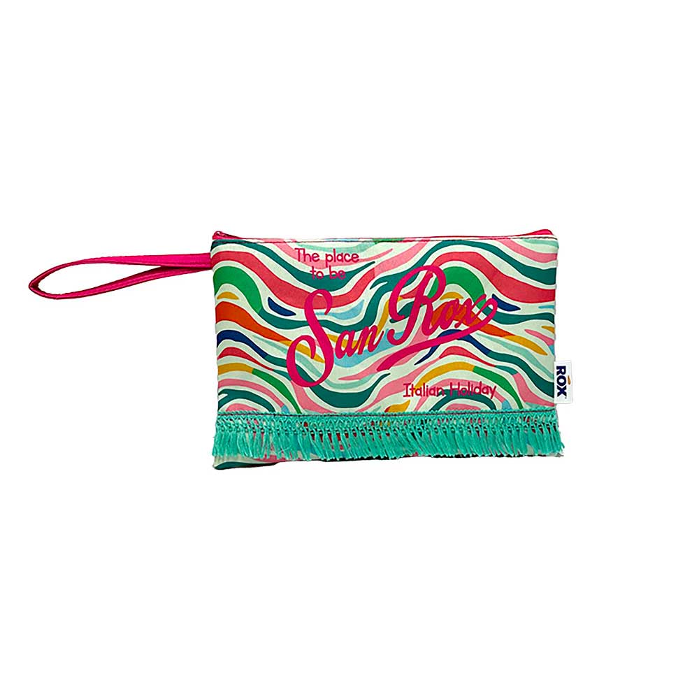 Coveri Collection Pochette Frange Italian Holidays 28X18 Cm