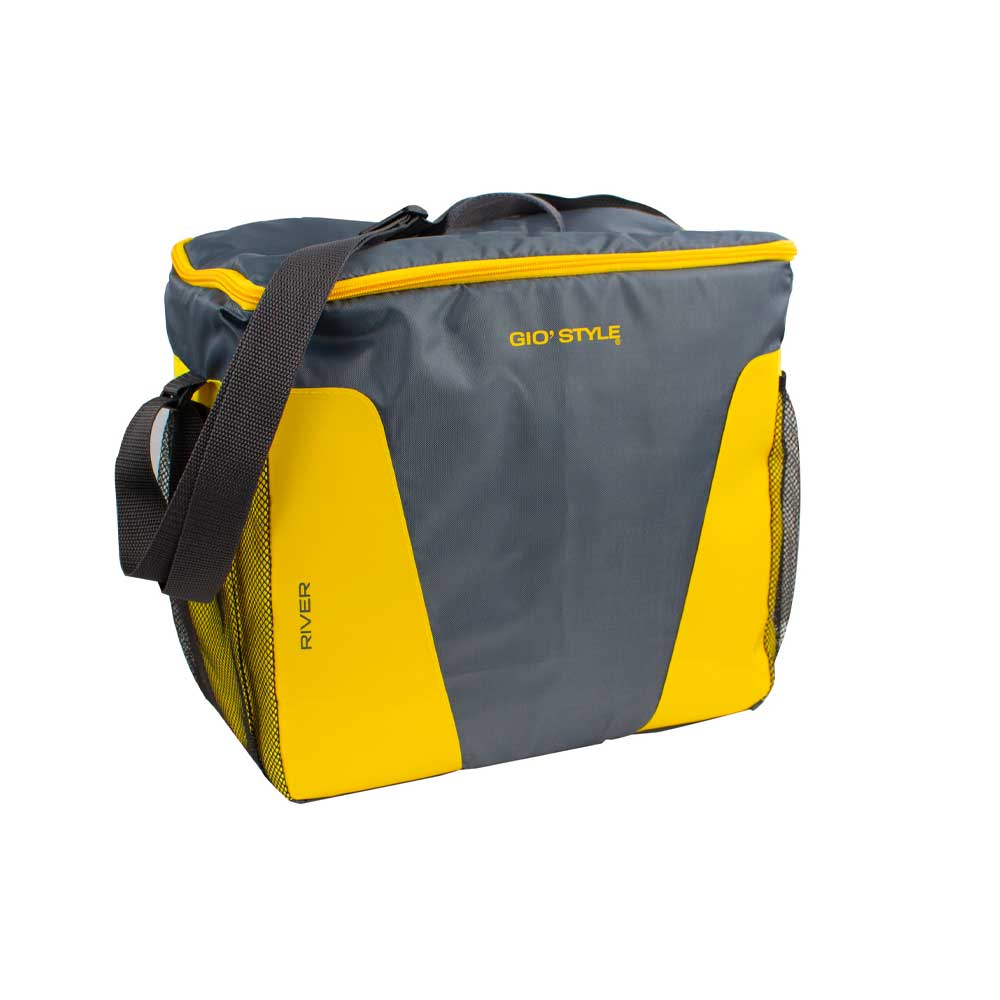 Giostyle Borsa Termica River Messenger Colore Giallo 21 Lt 35X19X33H Cm