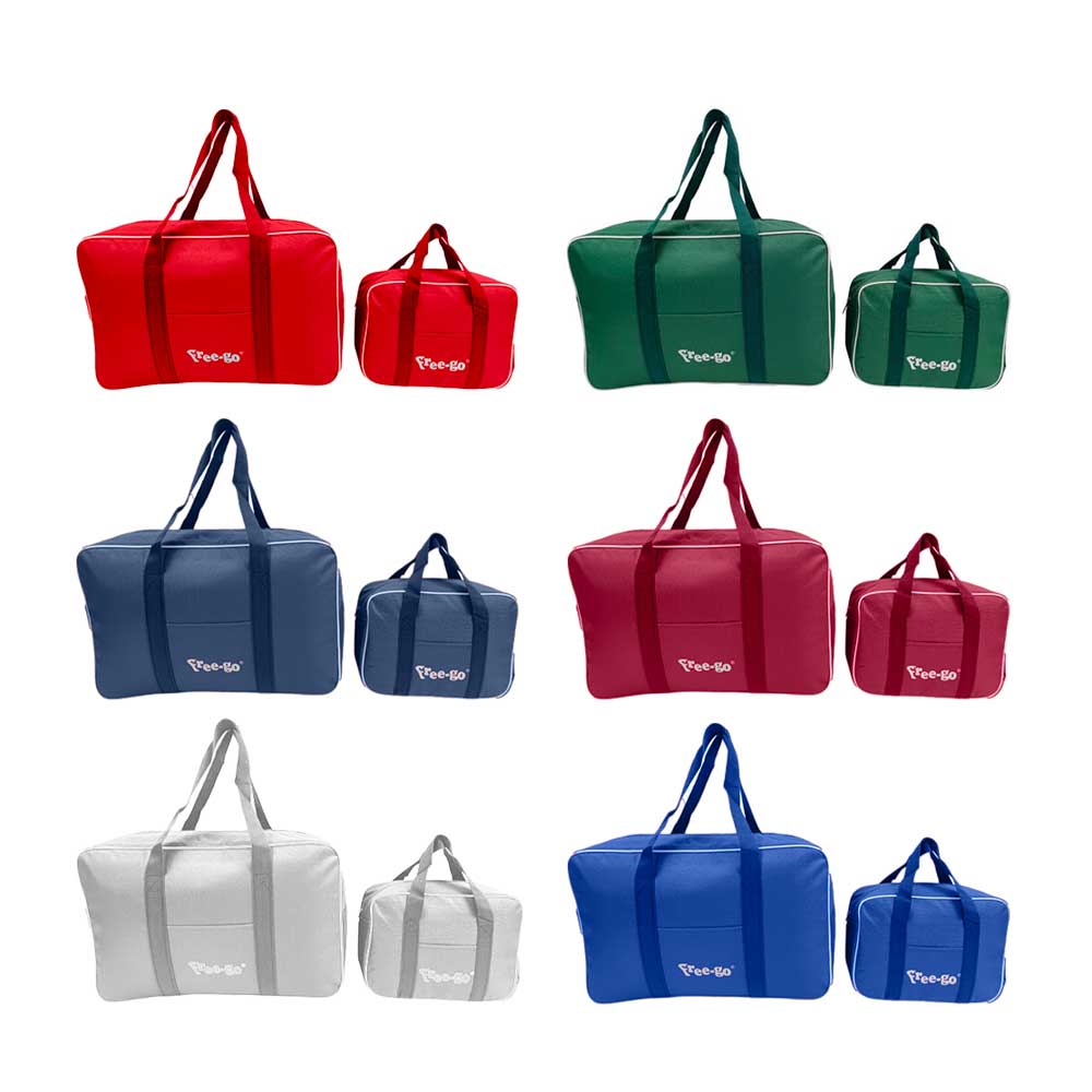 Dueesse Coppia Borse Termiche 6/24 Lt 27X11X19H/42X17X28H Cm