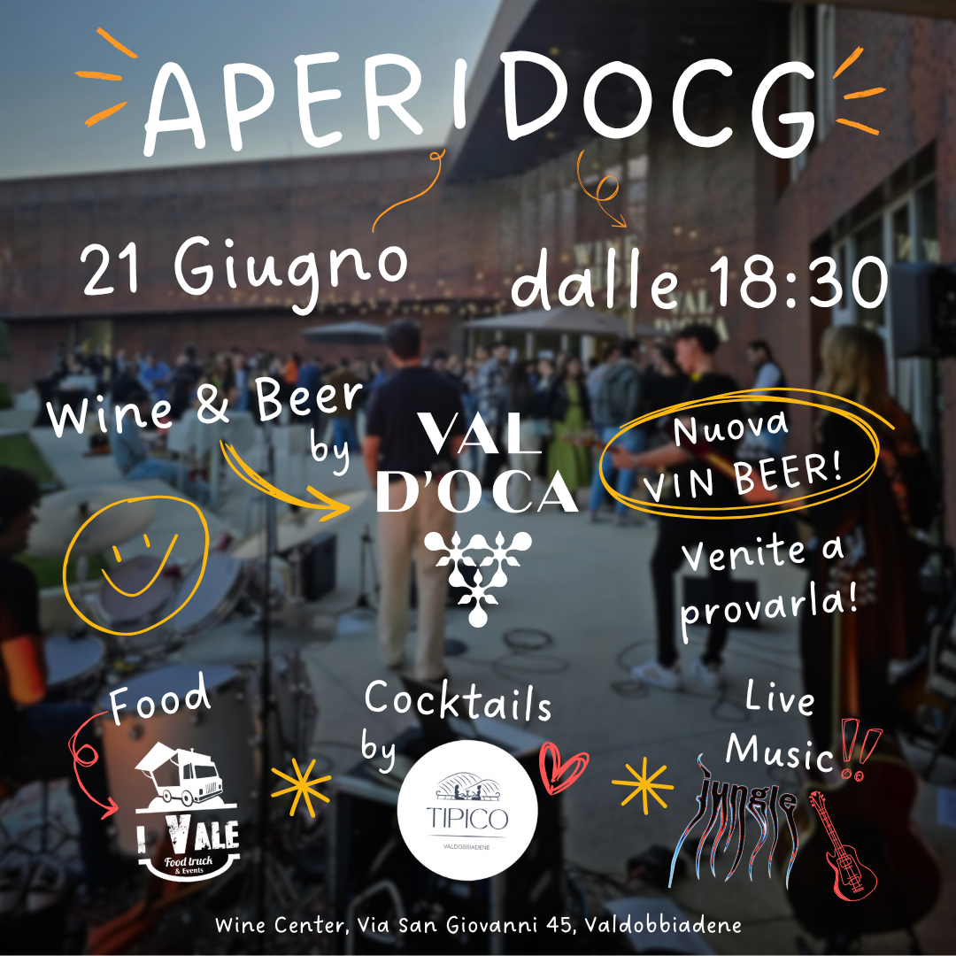 APERIDOCG ti aspetta il 21 Giugno al Wine Center