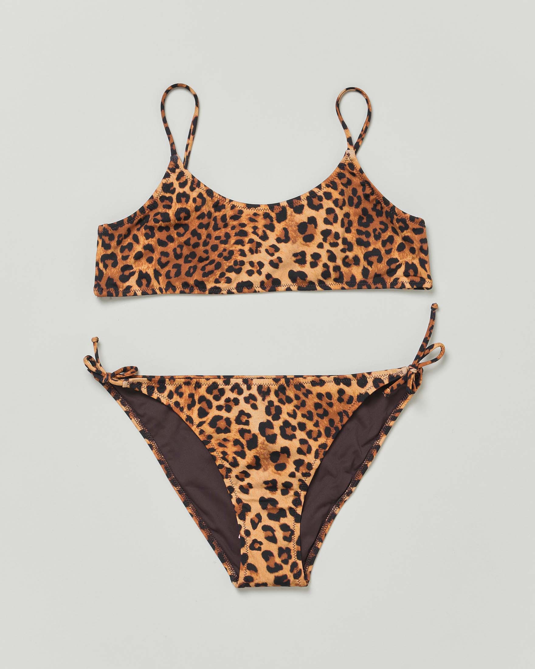 Bikini a bralette Jaiden animalier