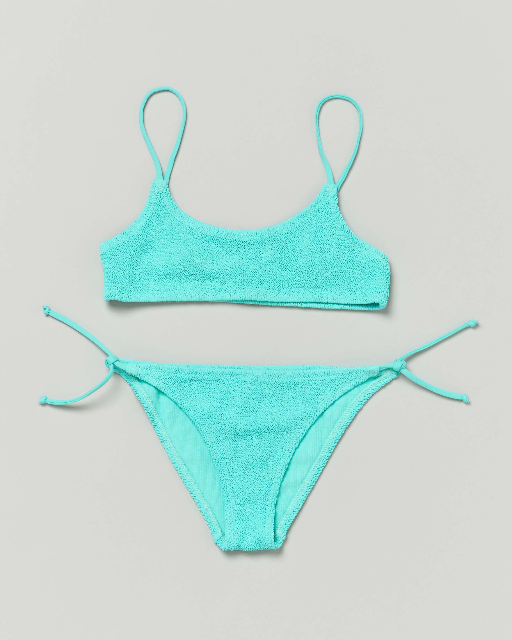 Bikini a bralette Jaiden MC2 Saint Barth color acqua