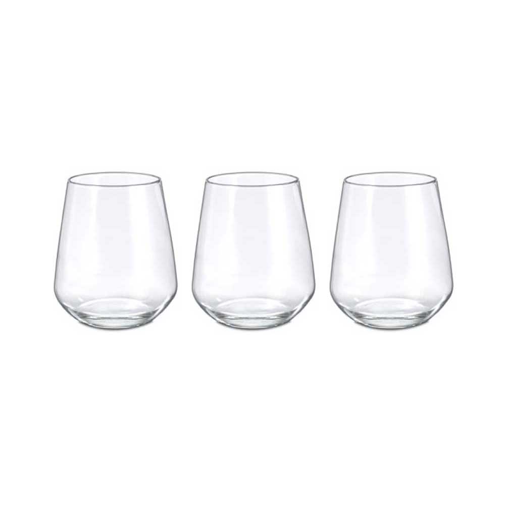 Kasaviva 3 Bicchieri Contea In Vetro 38 Cl