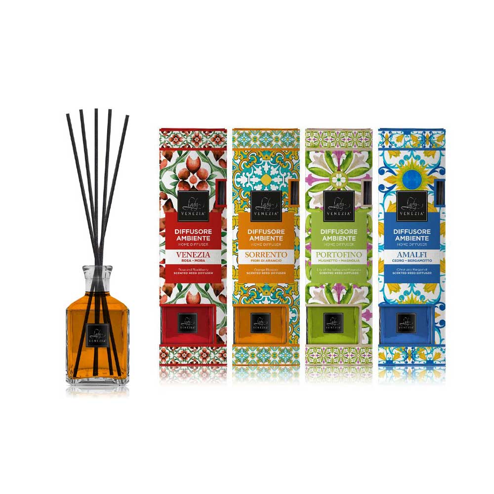 Lady Venezia Diffusore Per Ambiente Stile Maiolico 250 Ml