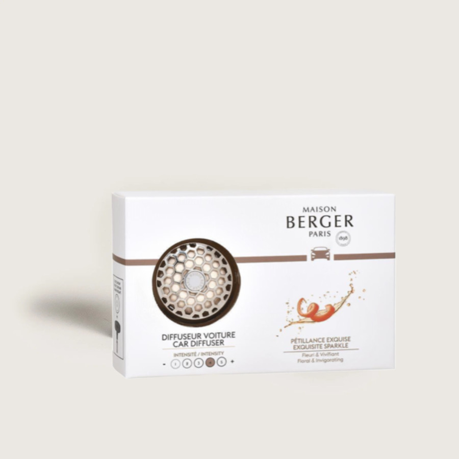 Diffusore di Profumo per Auto Lilly con Profumo Petillance Exquise Maison Berger
