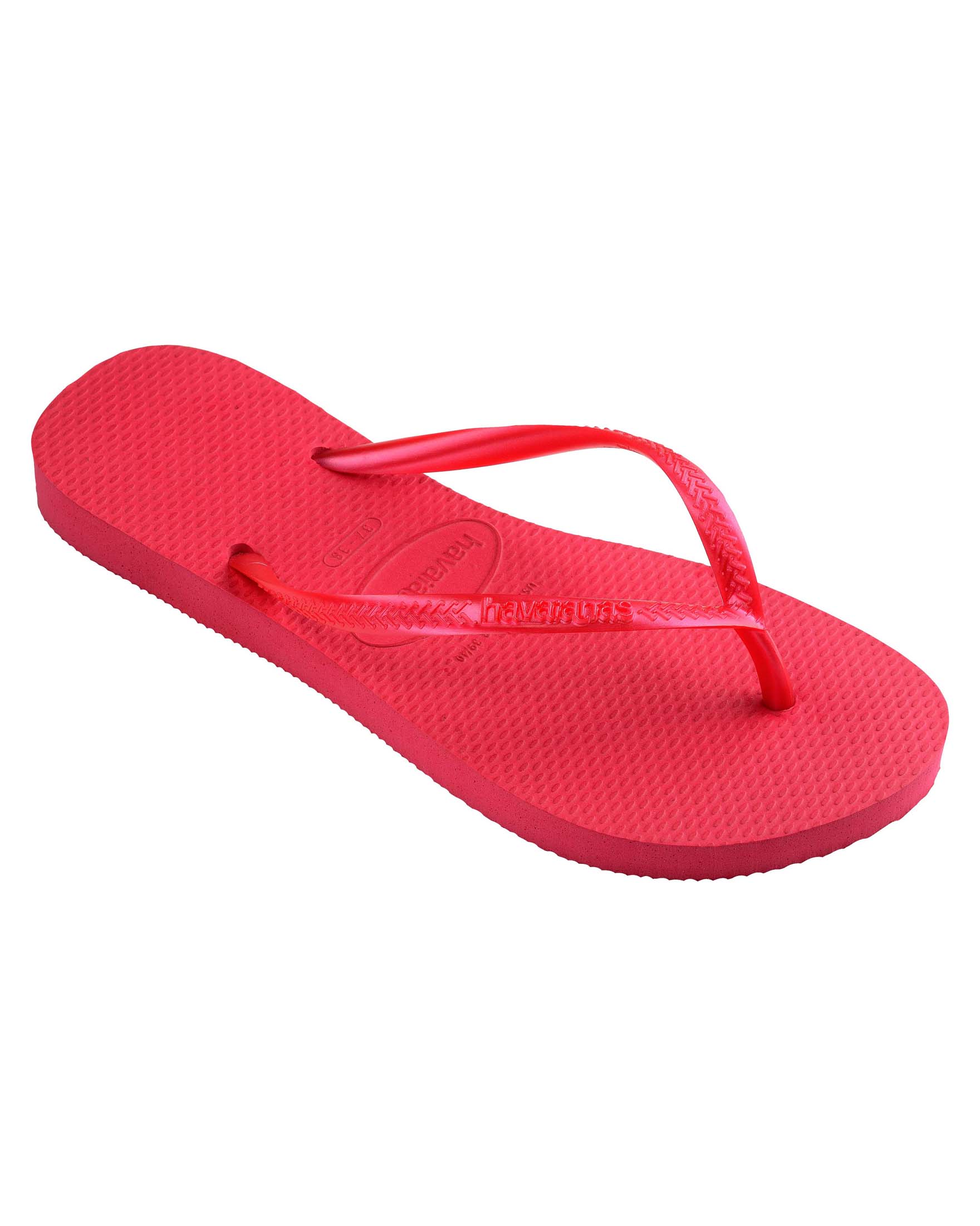 Slim rosa fragola con fascette tono su tono effetto metallizzato con logo