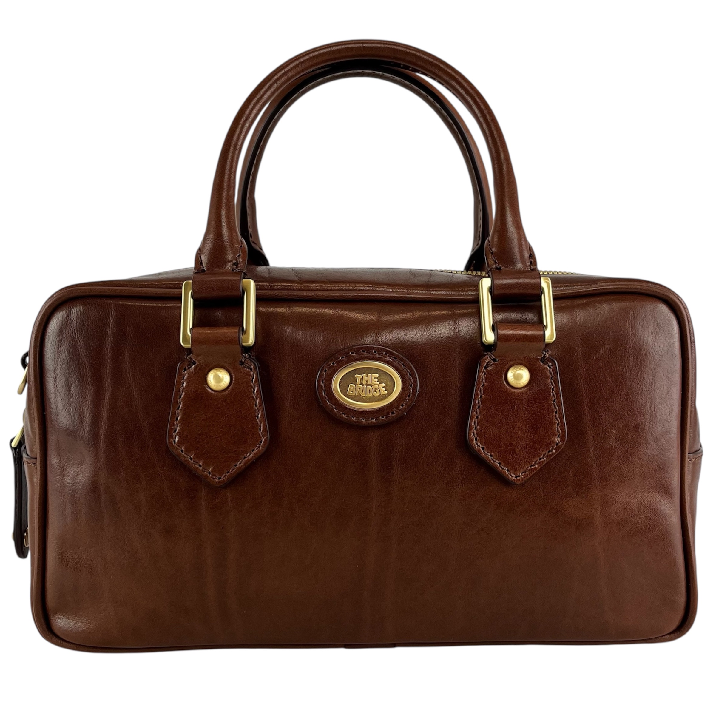 Bauletto The Bridge 04541501 14 Cuoio