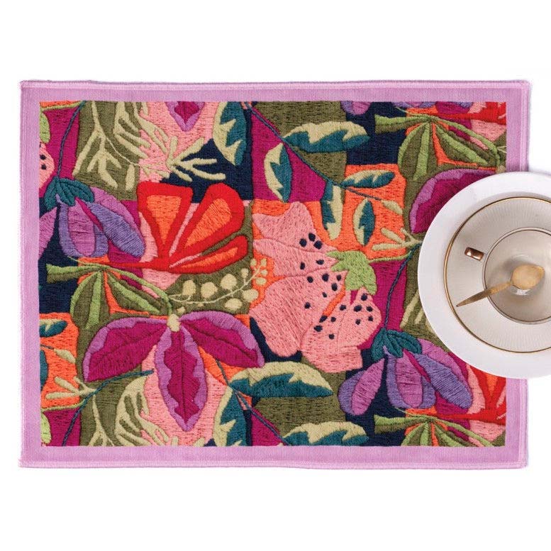 Tovagliette americane Kiriku con stampa floreale multicolor
