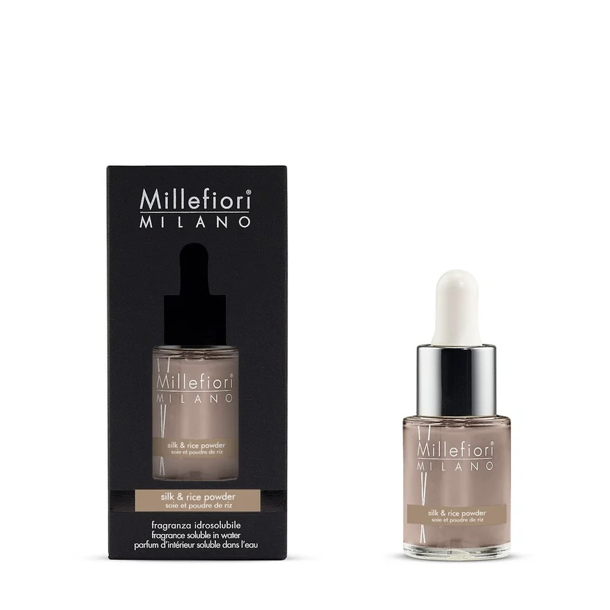 Fragranza Idrosolubile Silk & Rice Powder 15 ml. Millefiori Milano