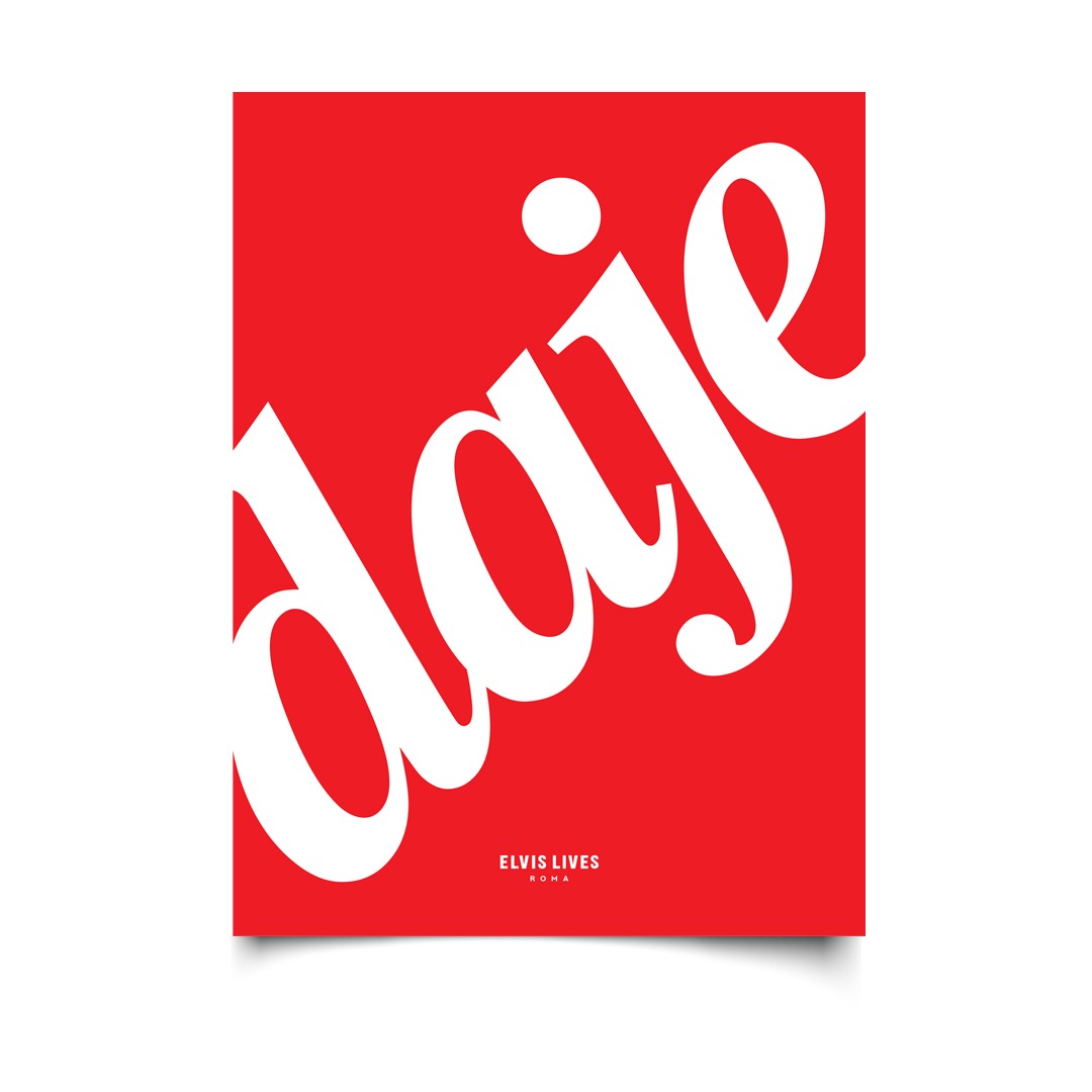Poster Daje - Red