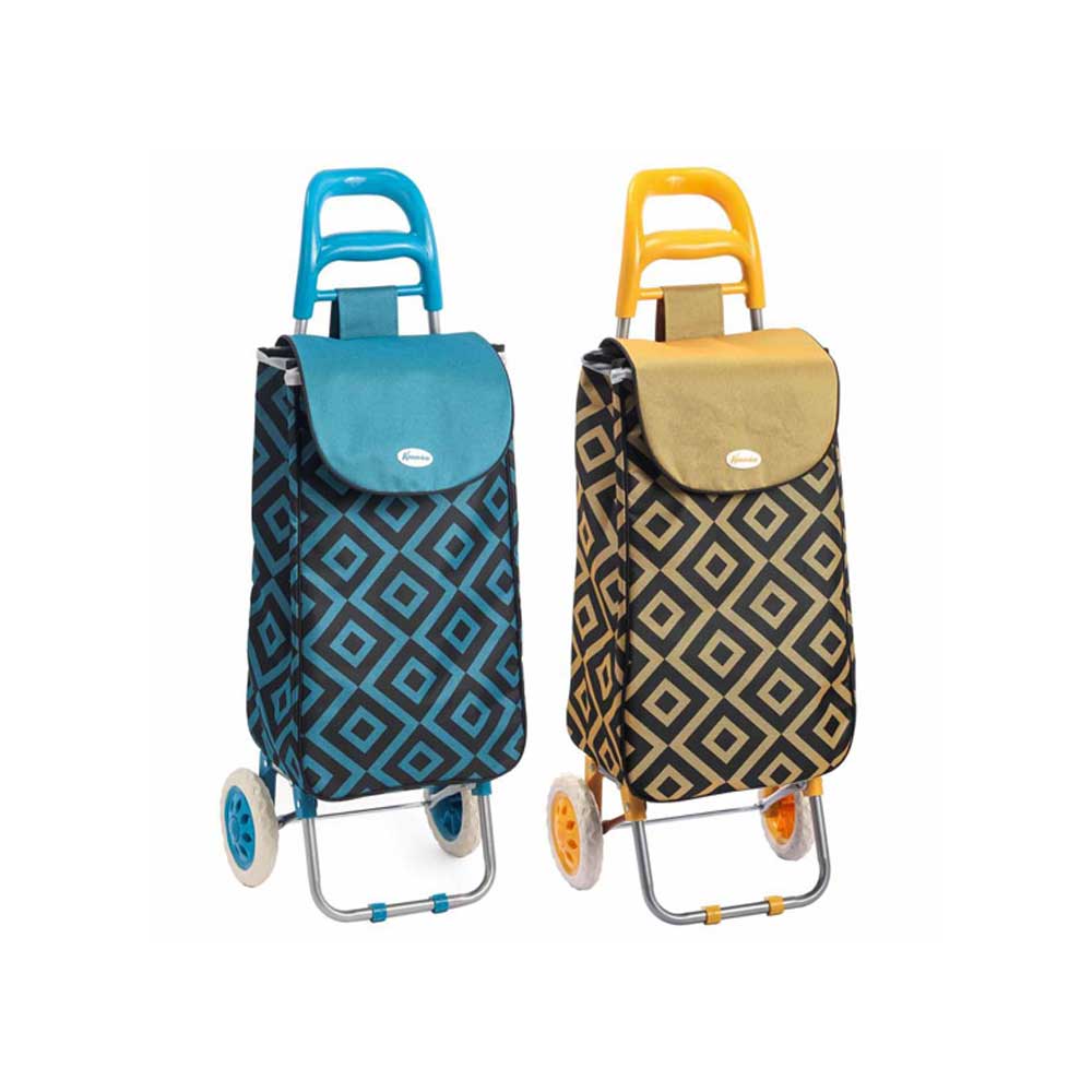 Kasaviva Carrello Porta Spesa Rio 35 Lt 2 Colori Assortiti