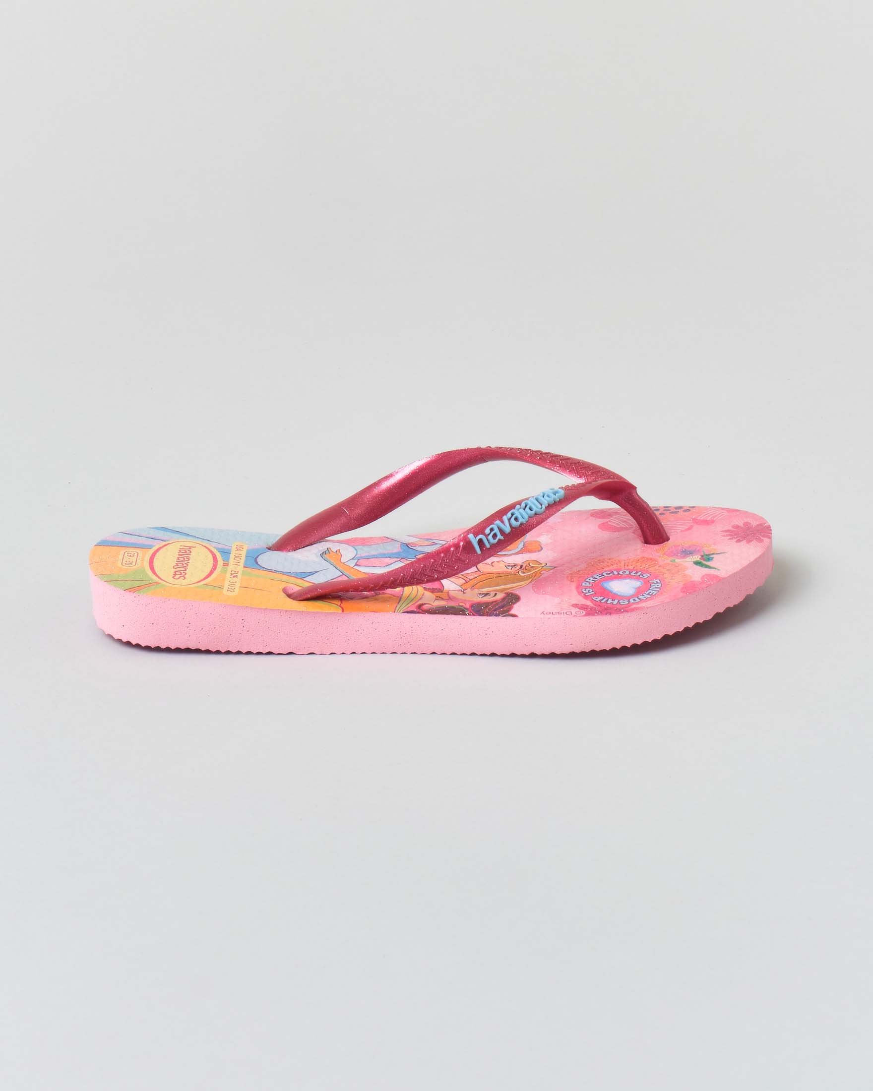 Slim Princess rosa con glitter