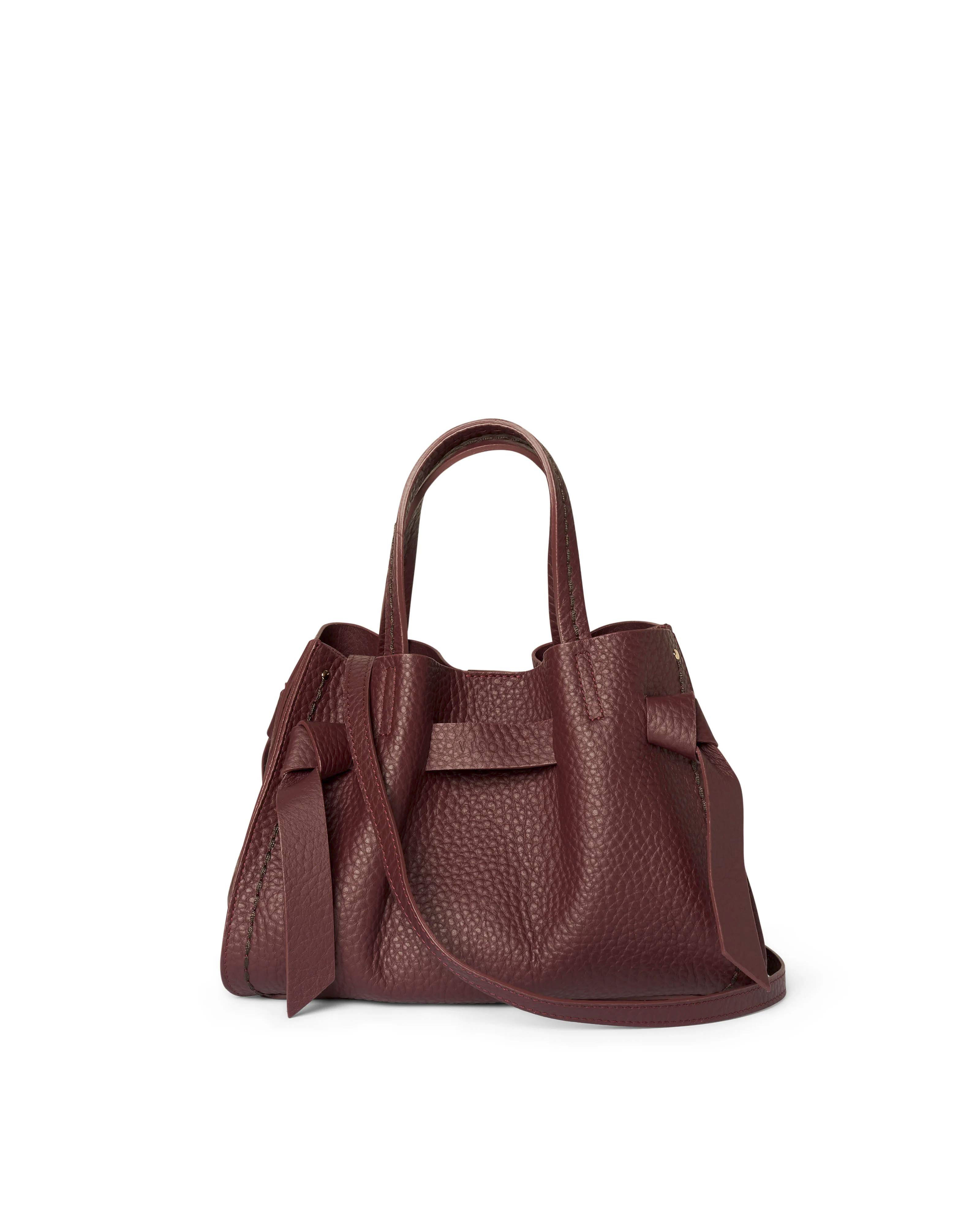 Borsa 2025 Borsa Bordeaux Offerte Borsa A Mano Con Tracolla