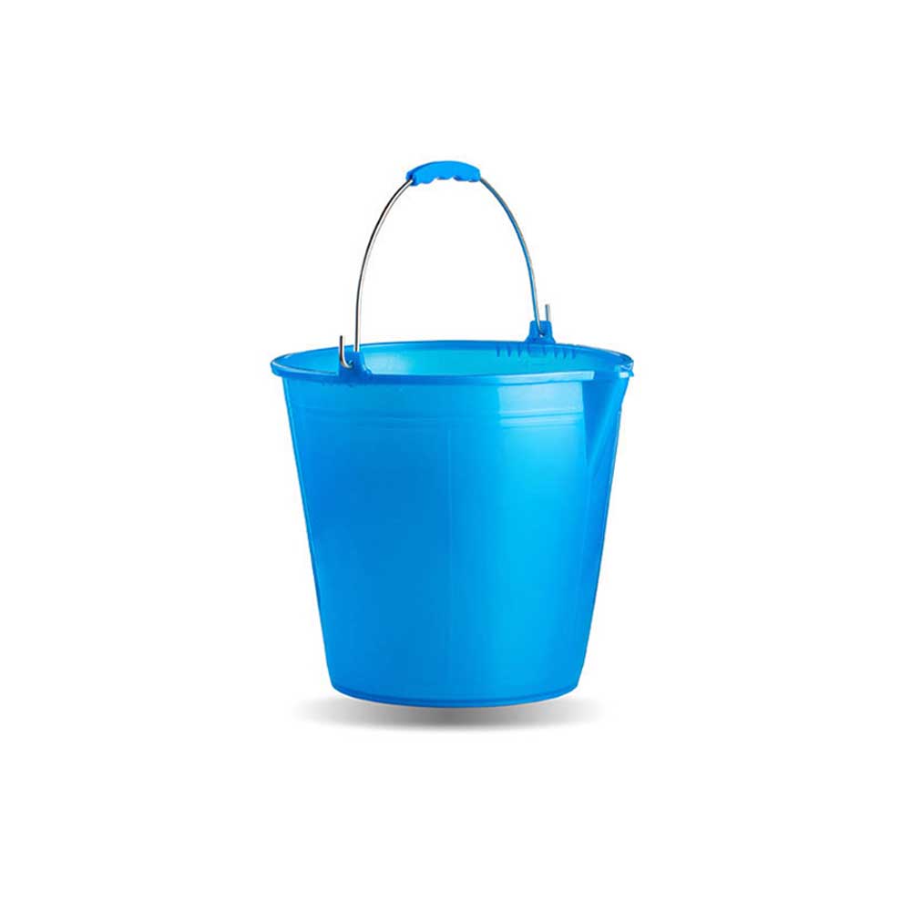 Ecoplast Secchio In Plastica Con Manico E Becco 15 Lt Colore Azzurro