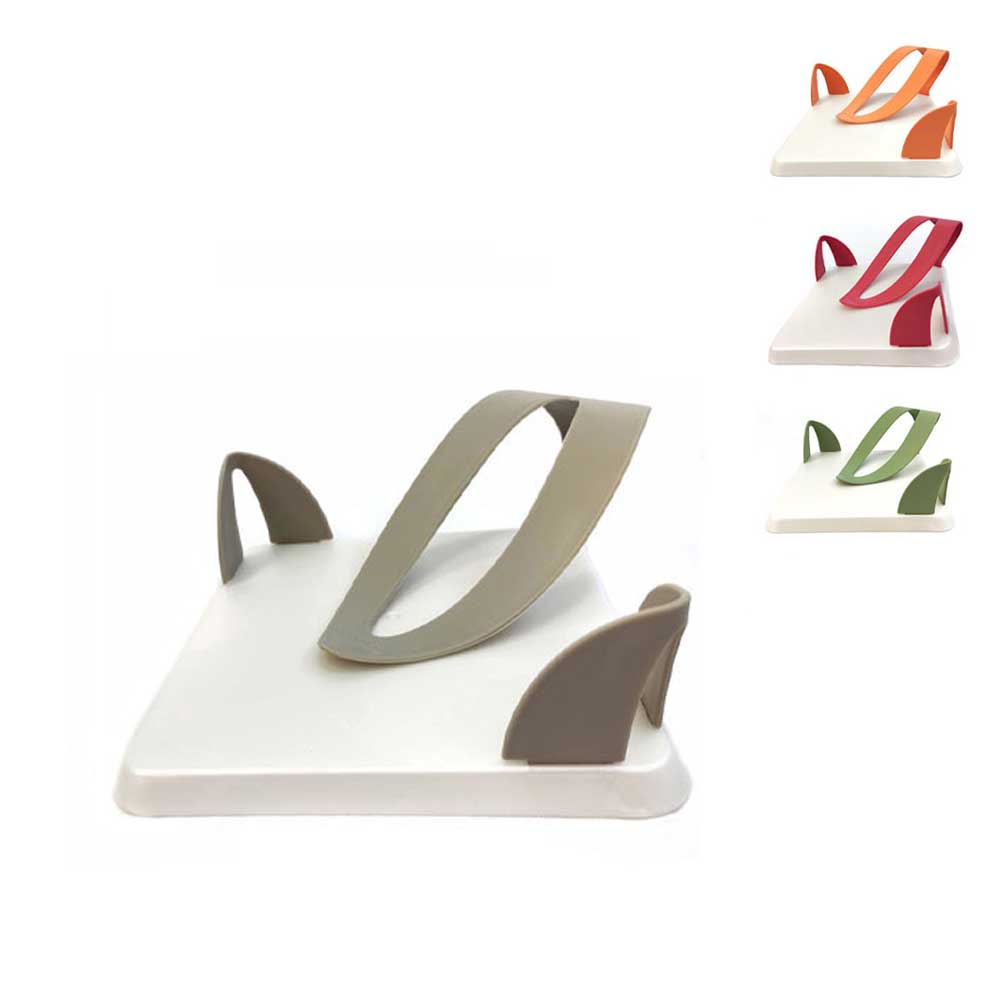 Ecoplast Porta Tovaglioli Tulipano In Plastica 19,4x19,4x8,5H Cm Colori Assortiti