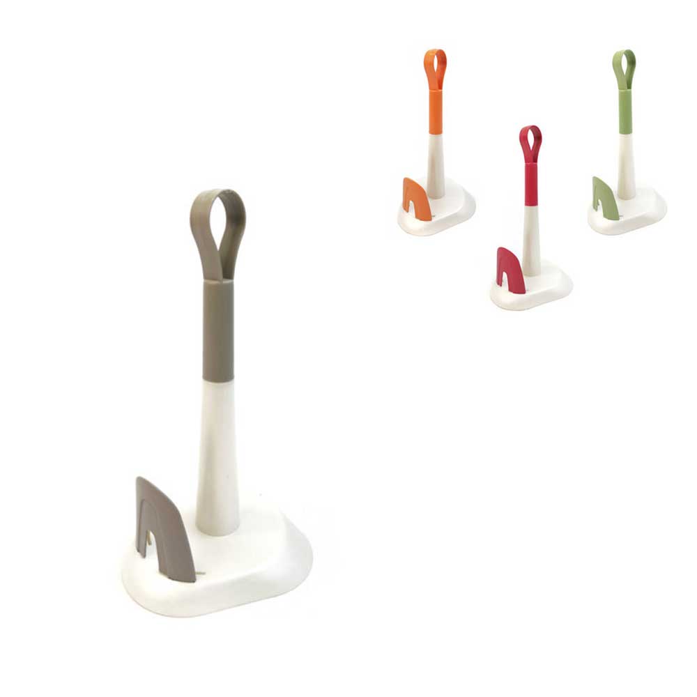 Ecoplast Porta Rotolo Tulipano In Plastica 17,2x17,2x29,2H Cm Colori Assortiti