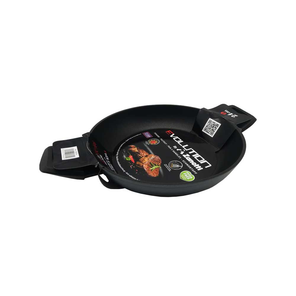 Zanetti Tegame Evolution Con Due Manici Diametro 24 Cm