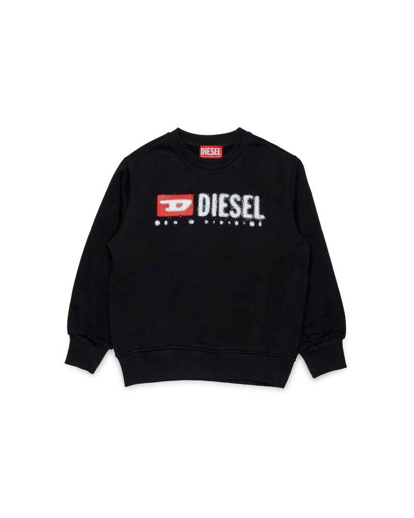 Diesel Felpa girocollo con grafica gotica J02491-KYAZR